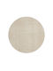 Decostar Dolce-r 71181-050 Χαλί Στρογγυλό Μπεζ Φ100cm