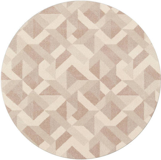 Decostar Loom-r 50741-824 Rug Round Beige