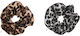 Lil' Queen Elastic de Păr Scrunchie XL Animal Print 16cm Asortat