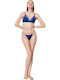 Gisela Lace Underwear Set with Bralette & Brazil Blue