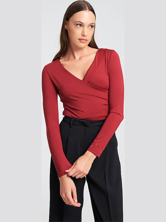 Mind Matter Lola Damen-Bodysuit Rot