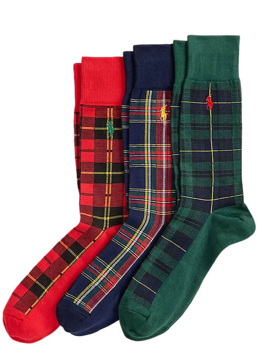 Ralph Lauren Femei Șosete cu Model Multi 3Pachet