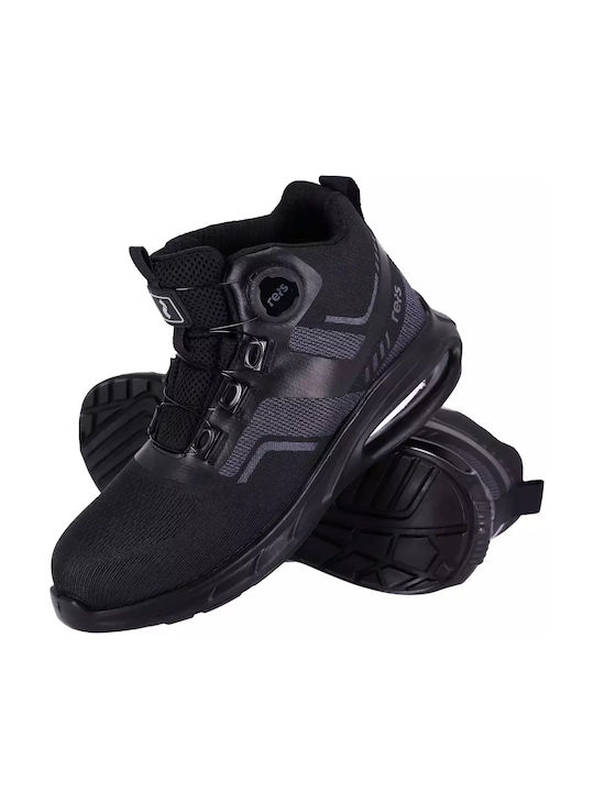 Reis Boots Safety Black S1 with Certification AN, FO ,SR
