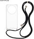 Silicone Case Cord Sonique Armor Clear Oppo Fin...