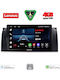 Lenovo Car Audio System for BMW Series 5 (E39) / X5 (E53) 1997-2005 (Bluetooth/USB/AUX/WiFi/GPS/Apple-Carplay/Android-Auto) with Touch Screen 9"
