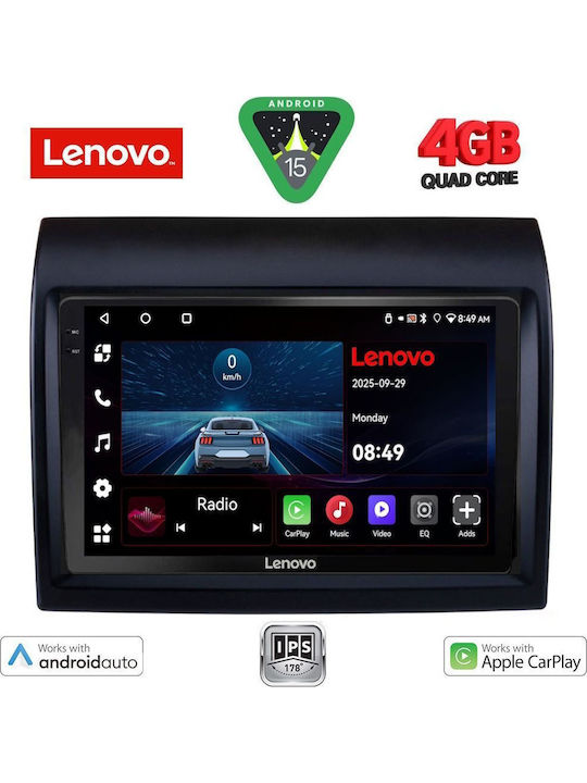 Lenovo Автомобилна Аудио Система (Блутут/USB/AUX/WiFi/GPS/Apple-Carplay/Android-Auto) с Тъчскрийн 9"