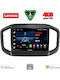 Lenovo Car Audio System for Fiat Strada 2020 (Bluetooth/USB/AUX/WiFi/GPS/Apple-Carplay/Android-Auto) with Touch Screen 9"