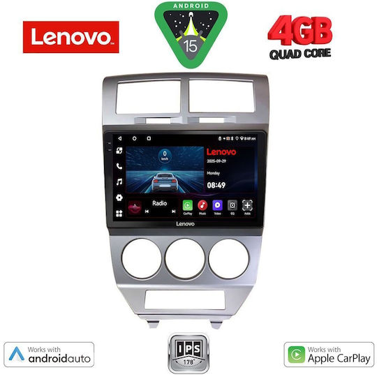 Lenovo Ηχοσύστημα Αυτοκινήτου Dodge Caliber 2006-2012 (Bluetooth/USB/AUX/WiFi/GPS/Apple-Carplay/Android-Auto) με Οθόνη Αφής 10"