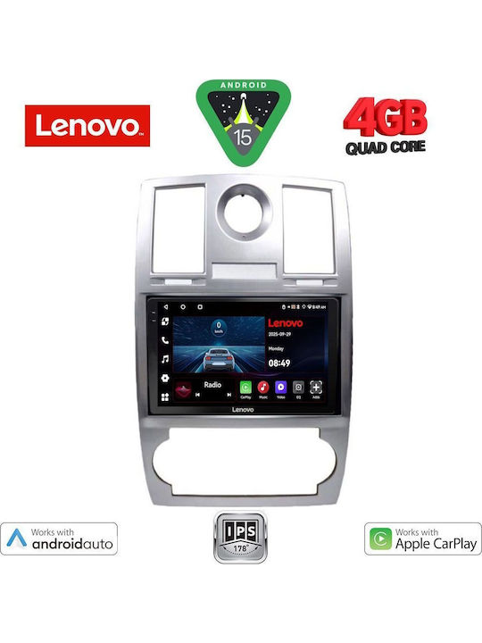 Lenovo Car Audio System Chrysler 300C 2005-2010 (Bluetooth/USB/AUX/WiFi/GPS/Apple-Carplay/Android-Auto) with Touch Screen 9"