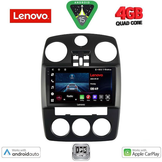 Lenovo Auto-Audiosystem Chrysler PT Cruiser 2005-2010 (Bluetooth/USB/AUX/WiFi/GPS/Apple-Carplay/Android-Auto) mit Touchscreen 9"