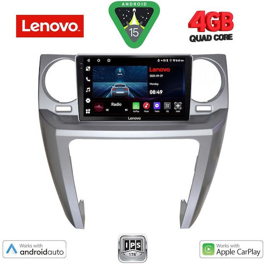Lenovo Car Audio System for Land Rover Discovery 2004-2009 (Bluetooth/USB/AUX/WiFi/GPS/Apple-Carplay/Android-Auto) with Touch Screen 9"