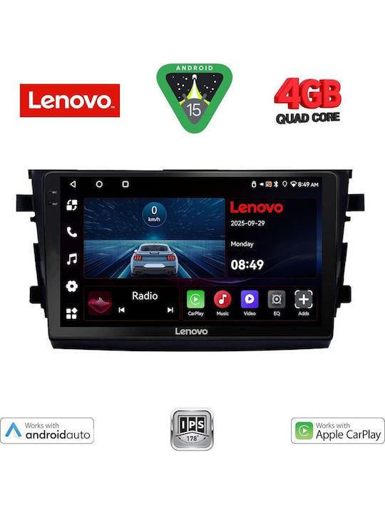 Lenovo Car Audio System for Suzuki Celerio 2015 (Bluetooth/USB/AUX/WiFi/GPS/Apple-Carplay/Android-Auto) with Touch Screen 9"