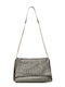 Damentasche Schultertasche Silber