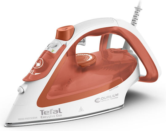 Tefal Easygliss Fier de Călcat cu Aburi 2800W cu Debit Continu de Abur 50g/min