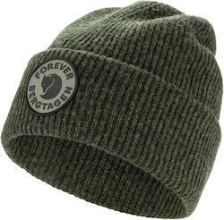 Fjallraven Bertagen Forever Beanie Unisex Beanie Gestrickt in Grün Farbe Fjallraven Bertagen Forever Beanie Unisex Beanie Gestrickt in Grün Farbe