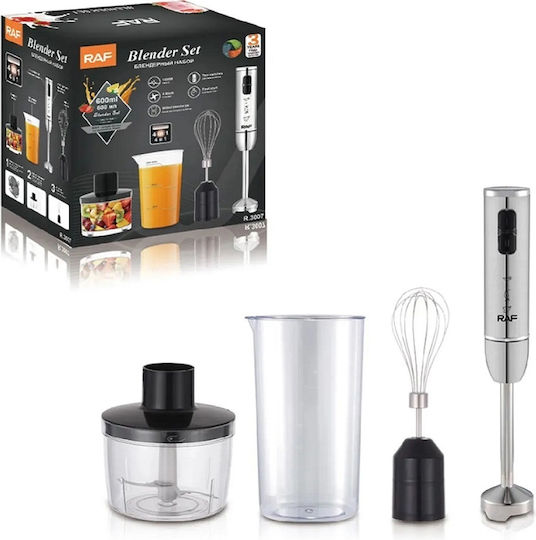 Raf Raf Hand Blender with Inox Rod 1600W Black