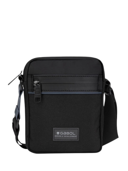 Darek Men's Shoulder / Crossbody Bag Black