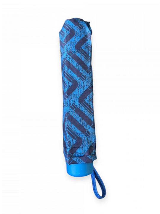 Rain Umbrella Compact Blue