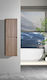Martin Home Floor Bathroom Column Cabinet L37xD30xH120cm Walnut