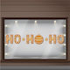 Χριστουγεννιάτικη Βιτρίνα Ho Ho Ho 70x13cm
