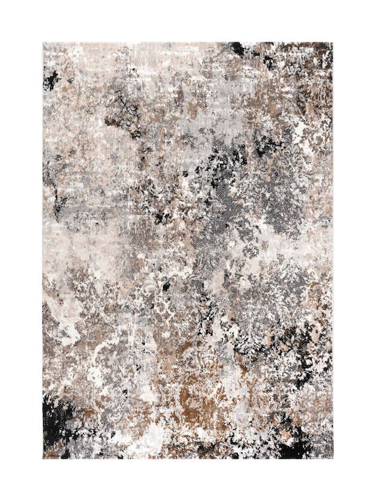 Balsan 4871 Modern Bedroom Rugs Set Gray P621089 3pcs
