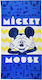 Stamion Mickey Beach Towel 140×70 Blue