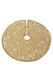 Weihnachtsbaumrock ''Schneeflocken'' Beige Ψάθι...