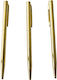 Goldene Stift Hochzeitsbuch 13cm