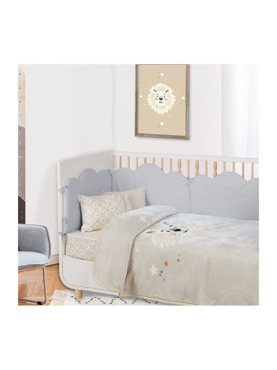 Das Home Κουβέρτα Κούνιας 4979 Μπεζ 110x140εκ.