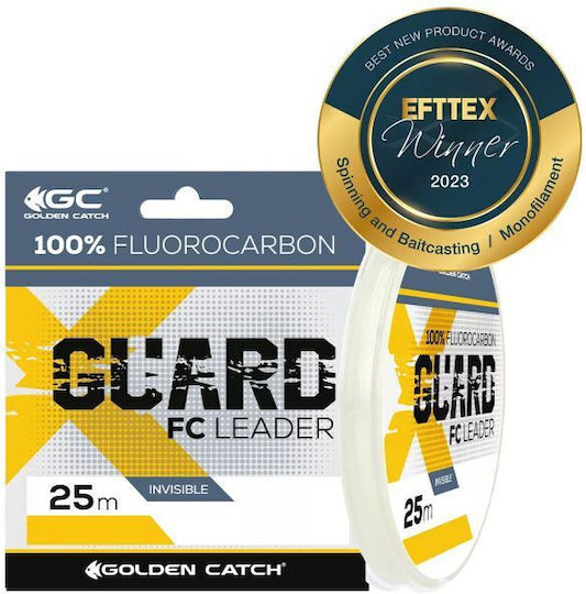 Πετονια Golden Catch X-guard Fluorocarbon Leader 25m 0.205mm