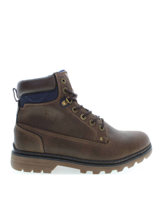 U.S. Polo Assn. Brown Men's Boots