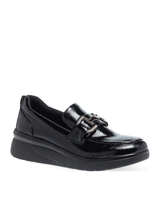 Women's Moccasins in Black Color