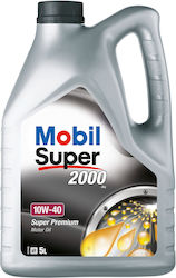 Mobil Super 2000 X1 Λάδι Αυτοκινήτου 10W-40 5lt