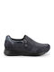 Anatomische Damen Slip-Ons Leder Lila