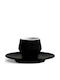 GTSA Cup Coffee Porcelain Black 210ml