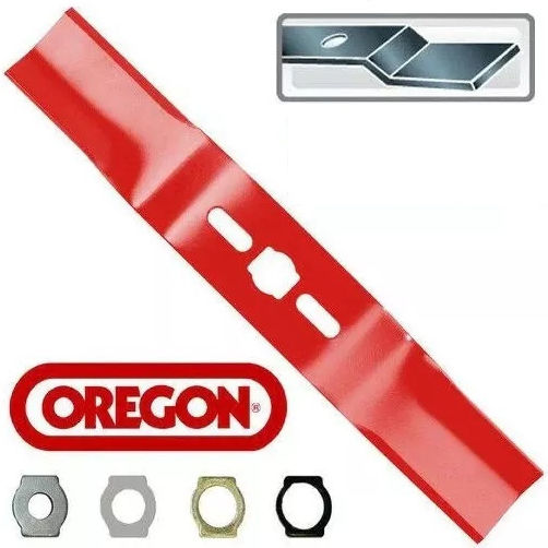 Rasenmähermesser 40cm +Unterlegscheiben Oregon