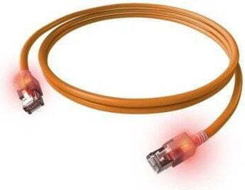 Easylan S/FTP Cat.6a (Gigabit) Καλώδιο Δικτύου Ethernet 3m Πορτοκαλί