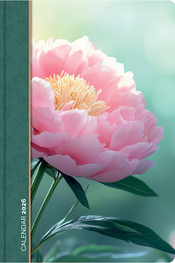 Contax Ημερήσιο Ημερολόγιο 2026 Flower Iii 14x21cm 57415