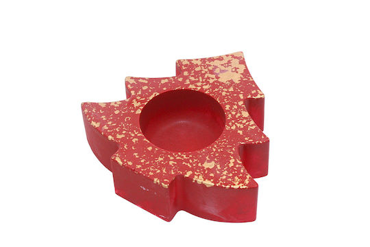 Weihnachtsdekoration Baum 12cm Rot