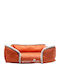 Sofa Hundebett Orange 64x49cm.