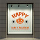 Vitrine Halloween Happy Halloween 90x100cm