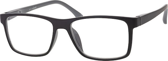 Brilo Reading Glasses +3.50 in Black color BR082BLGR3.50