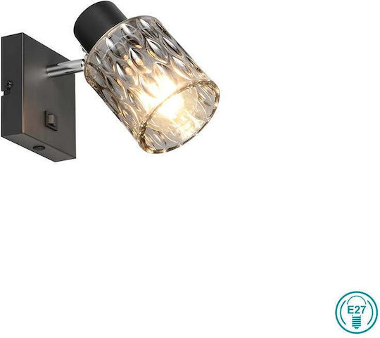 Trio Lighting Lamp Wall Black
