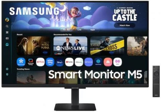 Samsung LS27FM500EUXEN IPS Smart Monitor 27" FHD 1920x1080 με Χρόνο Απόκρισης 5ms GTG