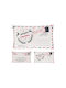 Velvet Sofa Cushion White 30x50cm