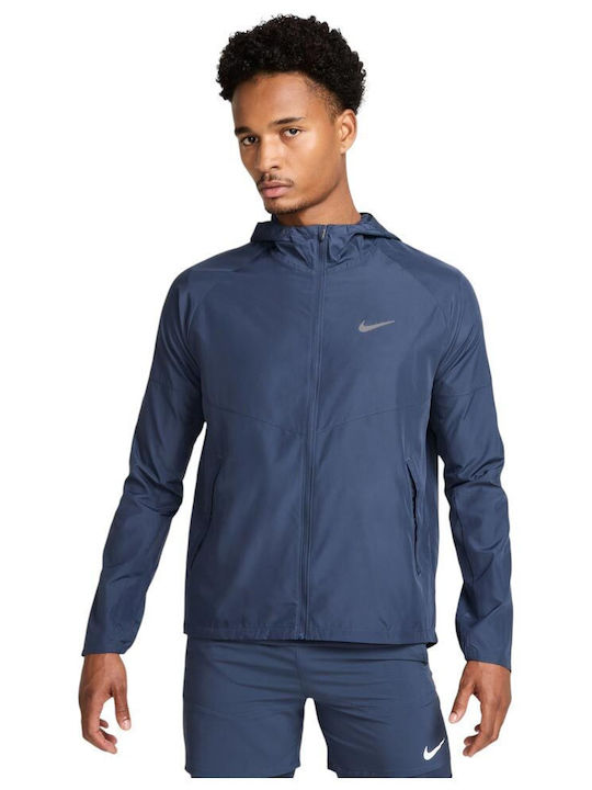 Nike Repel Miler Sportjacke Wasserdicht Blau