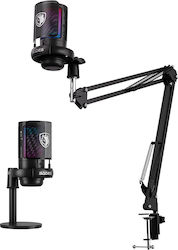 Sades Tyto Wired Microphone Shock Mounted