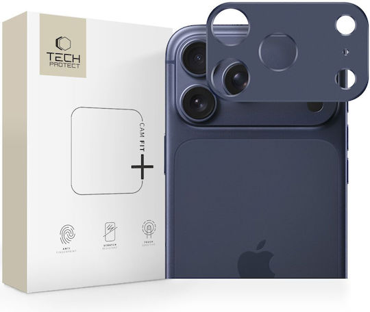Tech-Protect Camalloy Fit+ Mobile Camera Protector Metal Frame Blue for iPhone 17 Pro