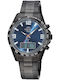 Master Time Ψηφιακό Ανδρικό Ρολόι 44mm Χρονογράφος Μπαταρίας Μαύρο