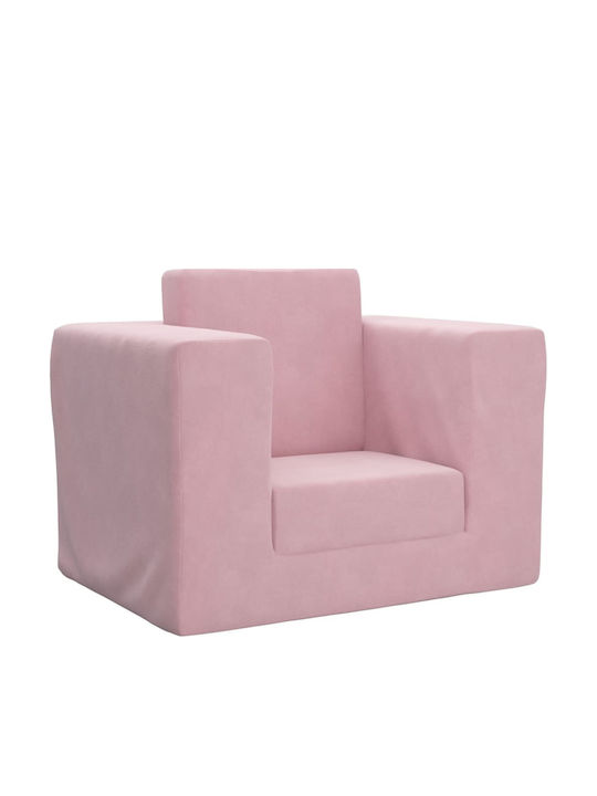 Pink Kids Armchair 52x104x34 cm